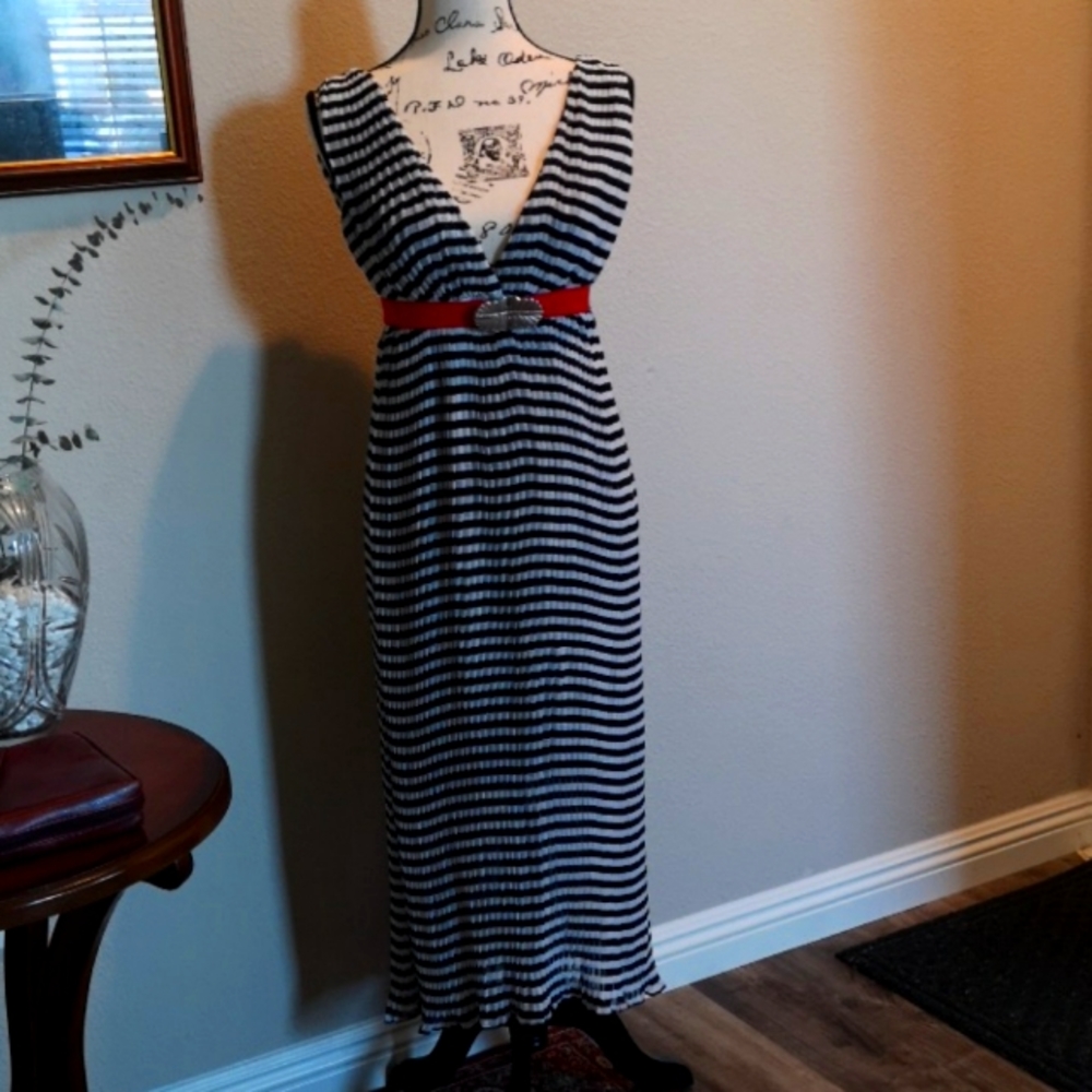 Stripe tank dress